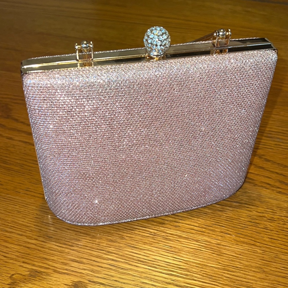 Light Pink Glitter Handbag